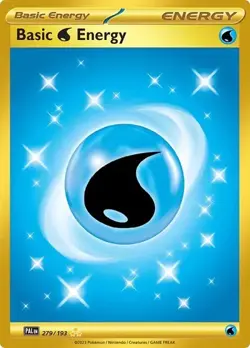 Basic Water Energy 279/193 Holo Hyper Rare Paldea Evolved | NM/MT | Pokemon TCG - Image 1