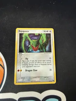 Pokemon TCG: Rayquaza 3/17 POP Series 1 Promo Cosmos Holo Rare - Image 1
