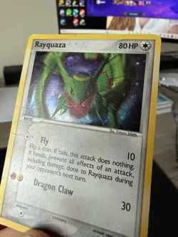 Pokemon TCG: Rayquaza 3/17 POP Series 1 Promo Cosmos Holo Rare - Image 2