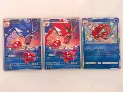 Custom Card Gyarados Holo, Shiny Gyarados Star Holo Set Pokemon Cards - Image 1