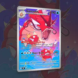 Custom Card Gyarados Holo, Shiny Gyarados Star Holo Set Pokemon Cards - Image 4