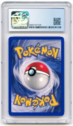 CGC 9 MINT Brock's Vulpix W Stamp Promo 2000 Pokemon WOTC Top Deck 37/132 -28 - Image 2