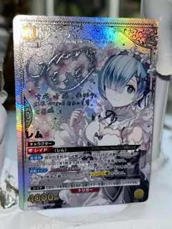 Re : Zero Rem SR Parallel Rare 2 Union Arena Card Japanese Near Mint - Image 1