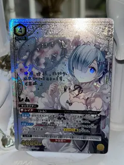 Re : Zero Rem SR Parallel Rare 2 Union Arena Card Japanese Near Mint - Image 2