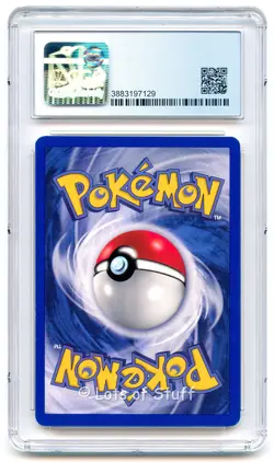 CGC 9 MINT Brock's Vulpix W Stamp Promo 2000 Pokemon WOTC Top Deck 37/132 -29 - Image 2