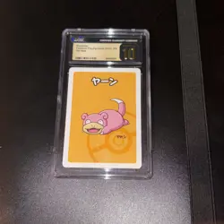 2019 Pokemon Japanese Slowpoke Old Maid Playing Card CGC PRISTINE 10 - Image 1