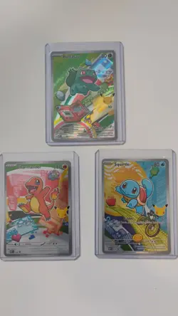 Pokemon TCG First Partner Illustration Collection Series 1 Kanto GEN 1 Set !💗 - Image 1