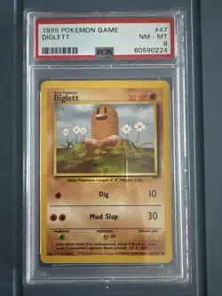 1999 Pokemon Game Diglett Nm-Mt 8 - Image 1