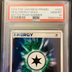 Healing Energy PSA10 2004 Battle Road Summer Promo Japanese Pokemon Card Rare - Image 1