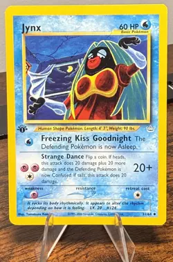Pokemon Jynx 31/64 - 1st Edition Neo Revelation - Image 1
