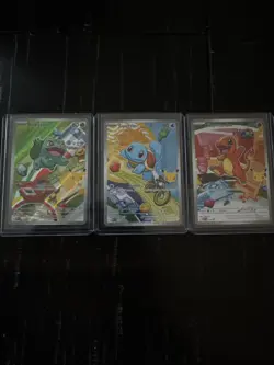 Pokemon First Partner Illustration Collection Bulbasaur Charmander Squirtle - Image 2