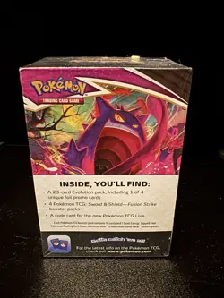 Pokemon TCG Fusion Strike Build & Battle Box Sealed Sword & Shield - Image 2