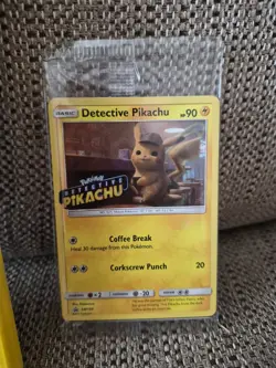 Pokemon TCG Detective Pikachu SM190 Stamped - NEW SEALED + DVD - Image 3