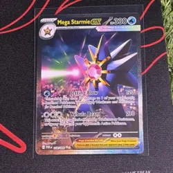 Mega Starmie ex Pokemon TCG Perfect Order 118/088 Special Illustration Rare - Image 1