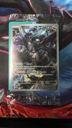 N’s Zekrom 031 Black Bolt Promo Full Art Pokemon TCG Near Mint Sealed - Image 1