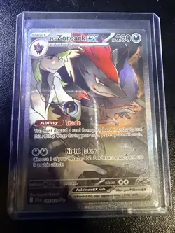 N’s Zoroark EX 185/159 Journey Together NM Holo - Image 1