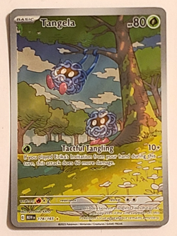 Pokemon TCG SV 151 Tangela Illustration Rare 178/165 - Image 1