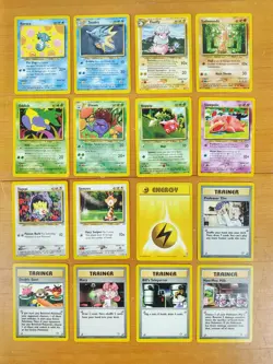 Neo Genesis Pokemon Card Lot - 16 Card Lot - WOC - NO DUPLICATES - Image 1