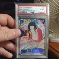 Boa Hancock 004 PSA 10 Illustration Box Vol.1 One Piece Promos One Piece - Image 1