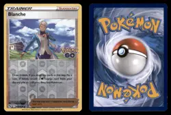Blanche 064/078 Uncommon Pokemon GO Pokemon TCG Reverse Holo NM - Image 3