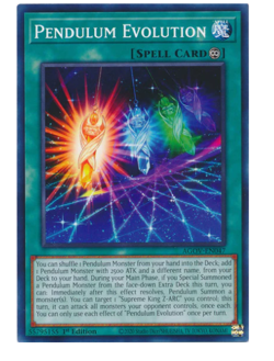 x3 Pendulum Evolution AGOV-EN047 Common YuGiOh - Image 1