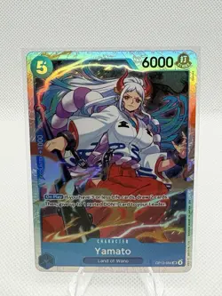 Bandai Yamato OP13-054 Carrying on His Will Foil Character One Piece 6000 - Image 1