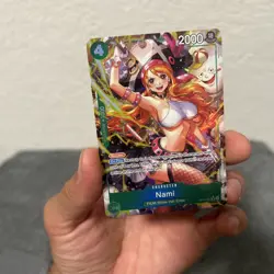 Nami (Alternate Art) OP14-031 The Azure Sea's Seven Foil Creatures One Piece - Image 3