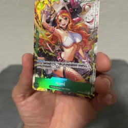 Nami (Alternate Art) OP14-031 The Azure Sea's Seven Foil Creatures One Piece - Image 4