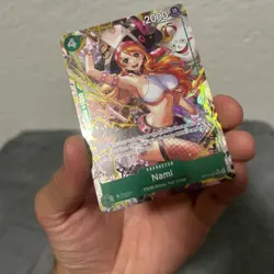 Nami (Alternate Art) OP14-031 The Azure Sea's Seven Foil Creatures One Piece - Image 5
