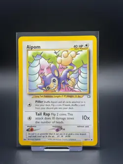 Aipom 26/111 Neo Genesis LP Pokemon Card TCG Vintage WOTC - Image 1