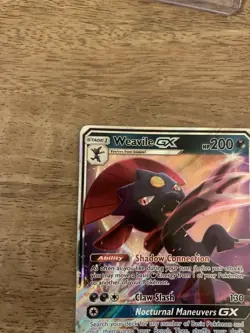 Weavile GX 132/236 Unified Minds Pokemon Card TCG Trading Card - Image 4