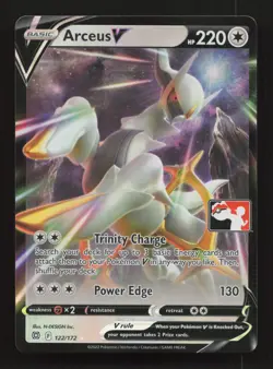 Arceus V 122/172 Ultra Rare Prize Pack Series Cards LP 2022 (A) - Image 1