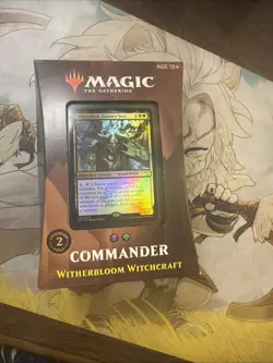 Magic: The Gathering - Witherbloom Witchcraft - Strixhaven Commander Deck 630509959020 - Image 1
