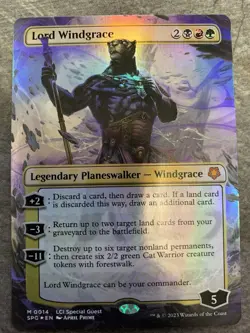 Wizards of the Coast Lord Windgrace Mythic Planeswalker Special Guests Foil - Image 1