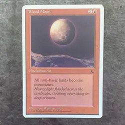 Wizards of the Coast Blood Moon Rare Enchantment Chronicles Red - Image 1