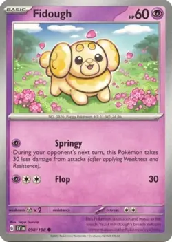 4x Fidough - 098/198 - Common NM-Mint Pokemon SV01 - Scarlet & Violet Base Set - Image 1