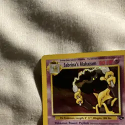 Sabrina’s alakazam Pokemon gym challenge holo rare 16/132 80hp - Image 2