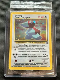 Pokemon TCG Cool Porygon 15 Black Star Promo Sealed Mint / Near Mint - Image 1