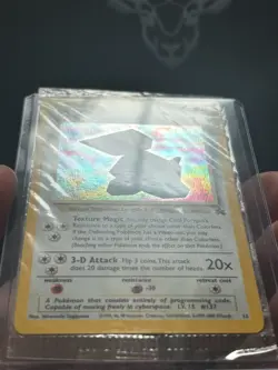 Pokemon TCG Cool Porygon 15 Black Star Promo Sealed Mint / Near Mint - Image 2