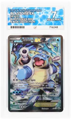 Pokemon Blastoise EX XY122 ACE 7 - Image 1