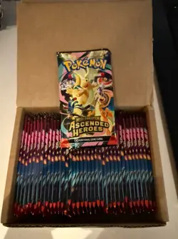 Pokemon Ascended Heroes Booster Packs Factory Sealed Lot of 160 Packs - Image 2
