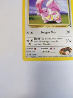 Pokemon TCG - Brock's Lickitung 41/132 Gym Heros 2000 Vintage NM - Image 4
