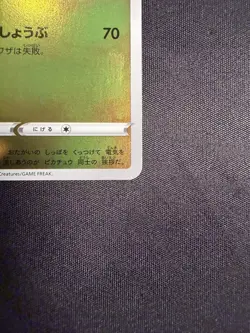 Pikachu Yu Nagaba Promo 208/S-P Sword & Shield Pokemon Japanese Reverse Holo - Image 5