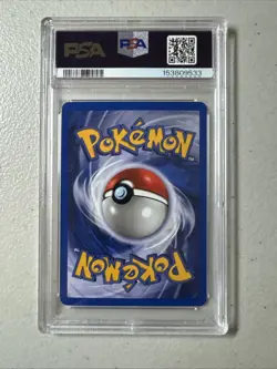 Jumpluff-Holo 1st Edition Pokemon Neo Genesis 1st Edition 7 NM PSA NM-MT 8-4672 - Image 2