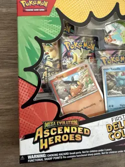 Pokemon Ascended Heroes First Partners Deluxe Pin Collection Box - Sealed New! - Image 2