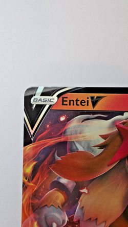 Entei V 022/177 Prize Pack Series 3 Play Pokemon Stamped Holo - Image 2