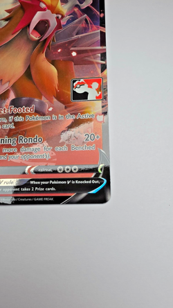 Entei V 022/177 Prize Pack Series 3 Play Pokemon Stamped Holo - Image 5