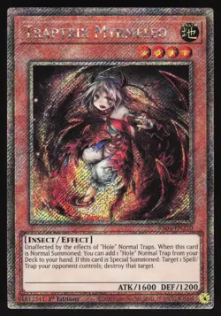 Traptrix Myrmeleo - RA04-EN210 - Platinum Secret Rare - 1st Edition Yugioh - Image 1