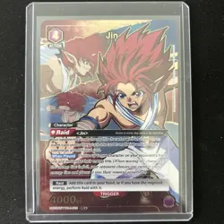 Jin Alternate Art Foil - UE13BT/YYH-1-015 NM - Union Arena - Image 1