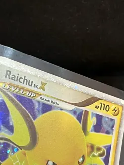 Raichu LV.X Ultra Rare Stormfront 99/100 Holo Pokemon Card TCG - Image 3